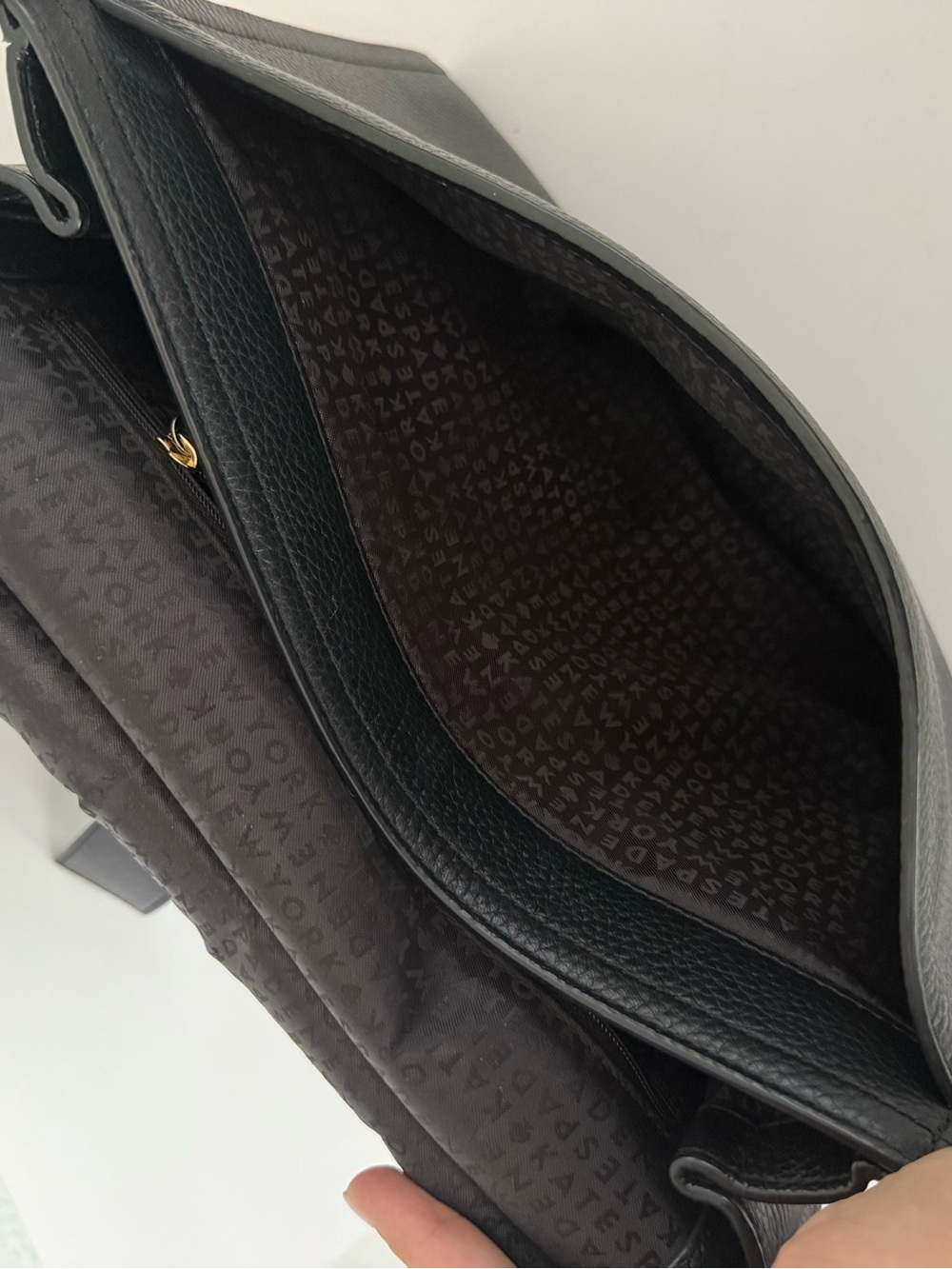 Kate Spade Black Leather Top-Handle Satchel - Picture 15 of 16